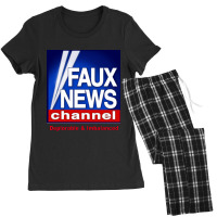 Faux Fox News Channel Deplorable & Imbalanced Political Satire Kid Women's Pajamas Set | Artistshot