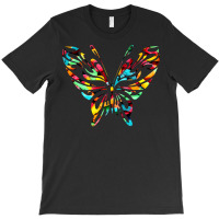 Pattern Design T  Shirt Artsy Butterfly Pattern T  Shirt T-shirt | Artistshot