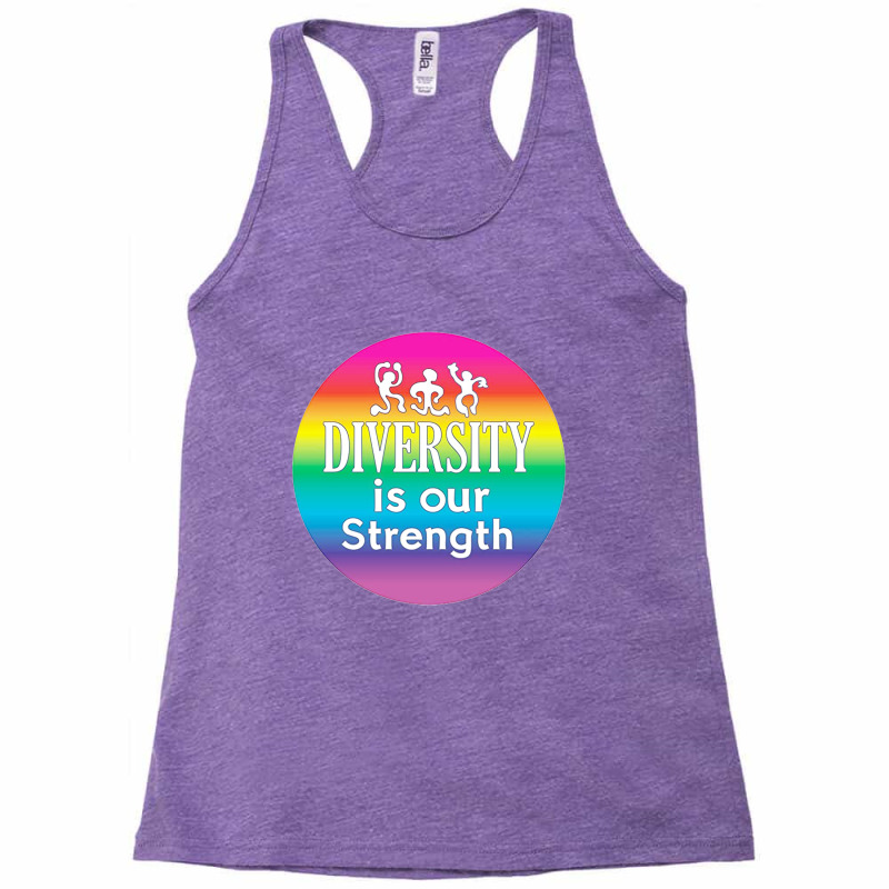 Diversity Strength Racerback Tank by efan willyansyah | Artistshot