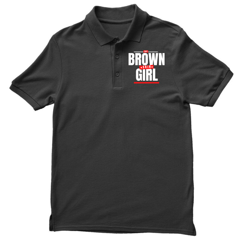 Funny Brown Skin Girl Gift Men's Polo Shirt | Artistshot