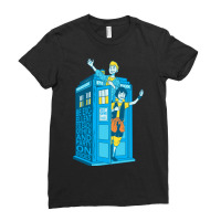 Most Excellent Time Travellers Ladies Fitted T-shirt | Artistshot