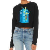 Most Excellent Time Travellers Cropped Sweater | Artistshot