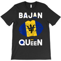 Womens Bajan Queen Shirt Barbados Flag Lips Barbadian Pride T Shirt T-shirt | Artistshot