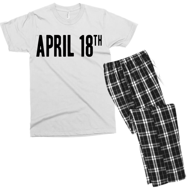 Custom Jim 18th Men's T-shirt Pajama Set Ringgosu - Artistshot