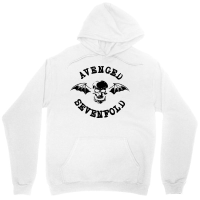 Avenged Sevenfold Black Logo Unisex Hoodie Designed By Republic Of Design