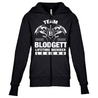 Team Blodgett Lifetime Member Gifts T Shirt Youth Zipper Hoodie | Artistshot