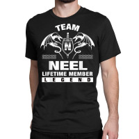 Team Neel Lifetime Member Gifts T Shirt Classic T-shirt | Artistshot