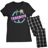 Tenerife Spain Cocktail Canary Islands Party  Gift T Shirt Women's Pajamas Set | Artistshot