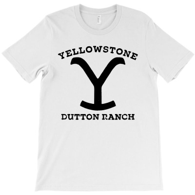 Black Stone Dutton Ranch T-shirt Designed By Ricky E Murray
