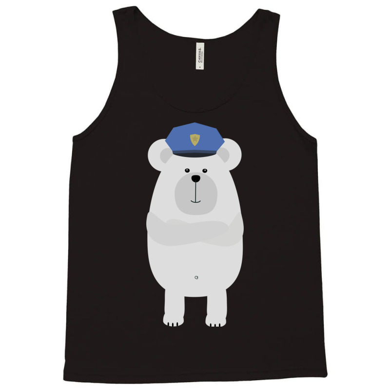 Polar Bear Police Tank Top by CUSER3146 | Artistshot