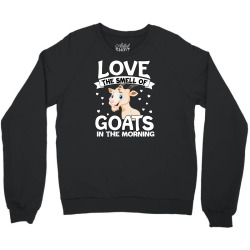 goat goat gift idea for farm friends gift for farmer (3) Crewneck Sweatshirt | Artistshot