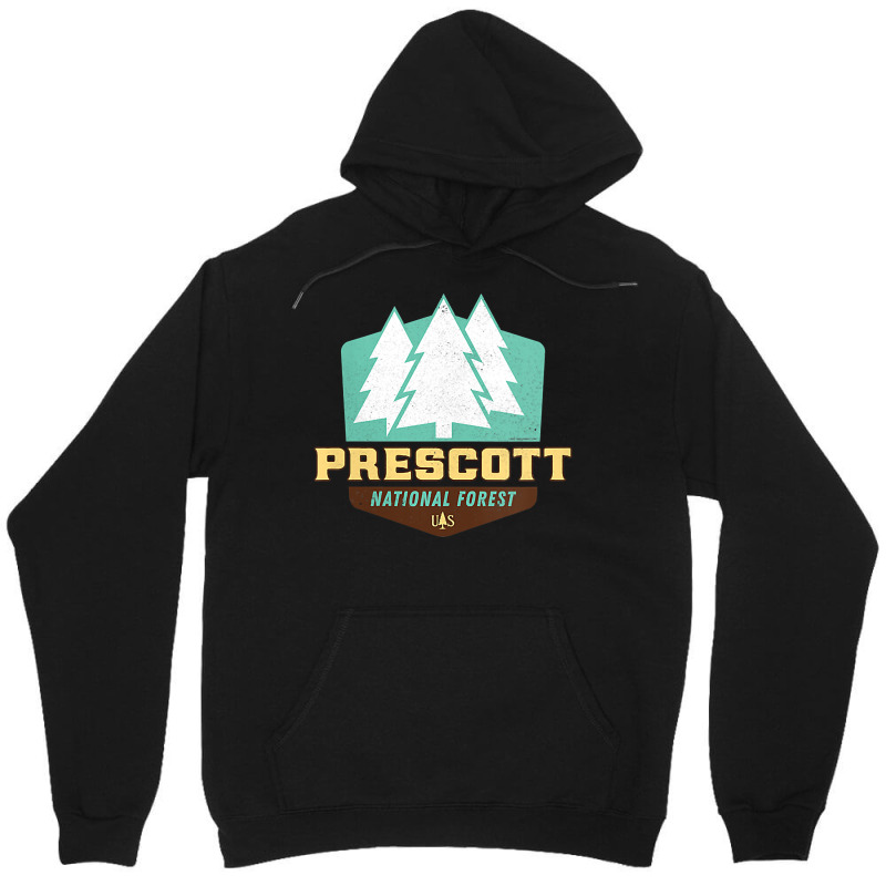 Womens Prescott National Forest Arizona New Vintage Shield V Neck T Sh Unisex Hoodie | Artistshot