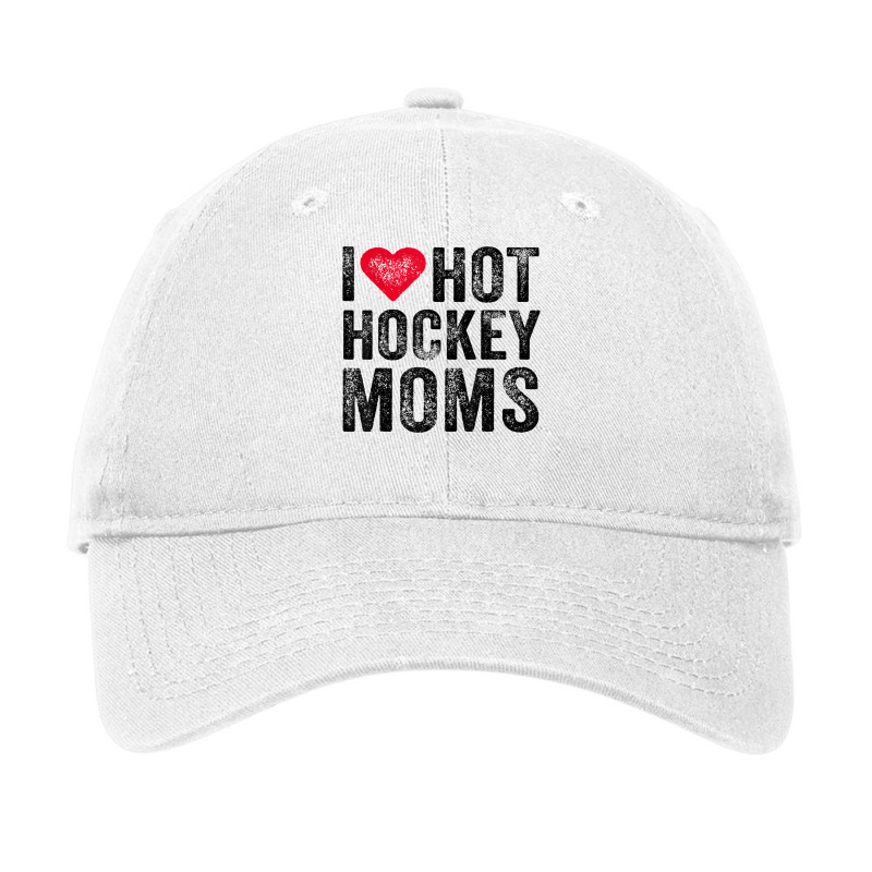 I Love Hockey Moms Funny Design Shirt