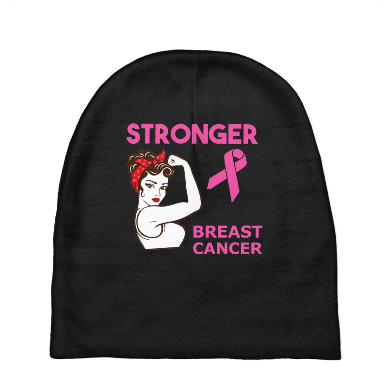 Breast Cancer Fight Baby Beanies | Artistshot