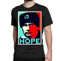 Manifesti Putin Speranza Obama Russia Russia Poster Classic T-shirt | Artistshot