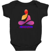 Meditation Baby Bodysuit | Artistshot