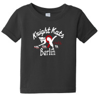 He Knight Kats Berlin 9 Lives Beige Johnson Motors Baby Tee | Artistshot