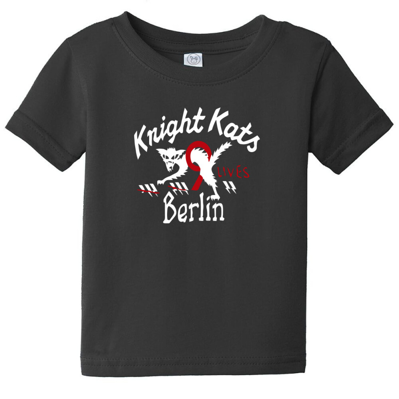 He Knight Kats Berlin 9 Lives Beige Johnson Motors Baby Tee by harry sul | Artistshot