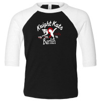 He Knight Kats Berlin 9 Lives Beige Johnson Motors Toddler 3/4 Sleeve Tee | Artistshot