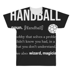 handball sport jump shot women handball hobby (13) All Over Men's T-shirt | Artistshot