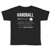 Handball Sport Jump Shot Women Handball Hobby (13) Toddler T-shirt | Artistshot