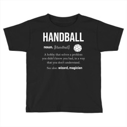 handball sport jump shot women handball hobby (13) Toddler T-shirt | Artistshot