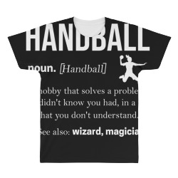 handball sport jump shot women handball hobby (17) All Over Men's T-shirt | Artistshot