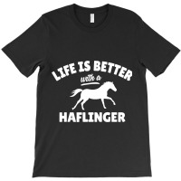 Haflinger Rider T Shirt Equestrian Horse Riding Gift T-shirt | Artistshot