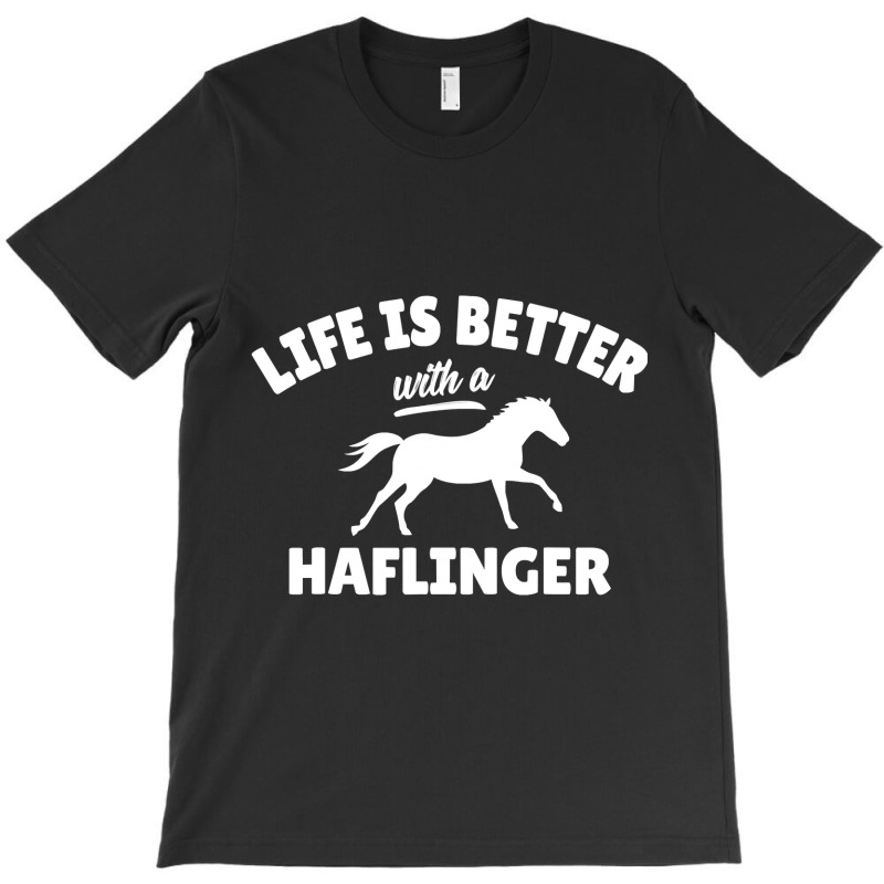 Haflinger Rider T Shirt Equestrian Horse Riding Gift T-shirt | Artistshot