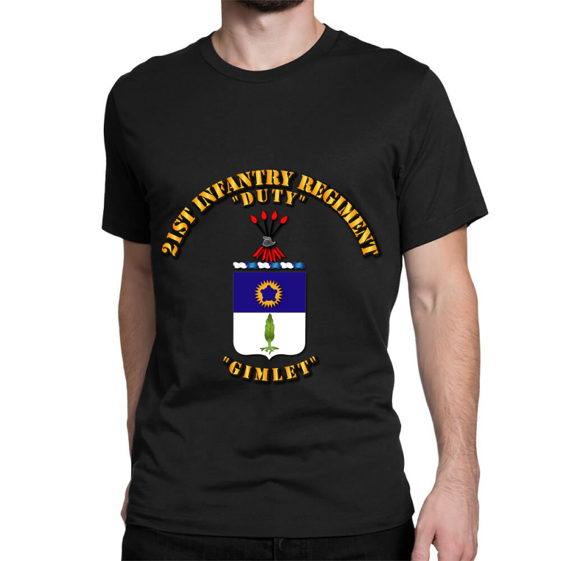 Coa 21st Infantry Regiment Classic T-shirt by moonlight2270 | Artistshot