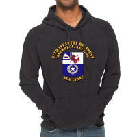 Coa 57th Infantry Regiment Vintage Hoodie | Artistshot