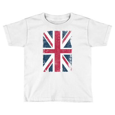 Britain Grunge Flag Toddler T-shirt Designed By Sengul