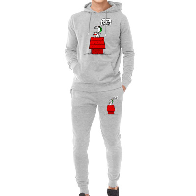 Snoopy: Curse You Red Baron! Hoodie & Jogger Set Designed By Pop Cultured