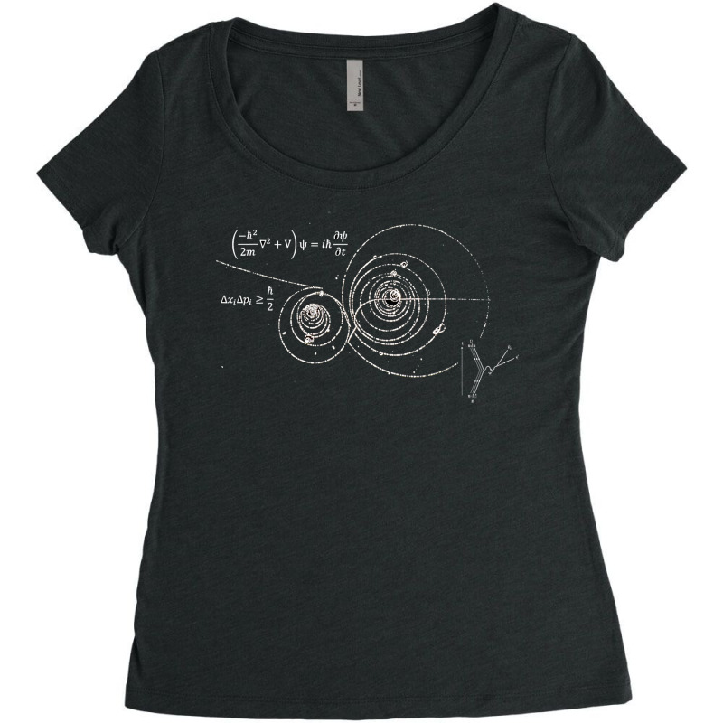 Higgs Boson Particle Physics Quantum Mechanics Teacher T Shirt Women's Triblend Scoop T-shirt by shoaibmolleda | Artistshot