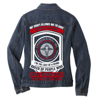 Combat Medics Ladies Denim Jacket | Artistshot