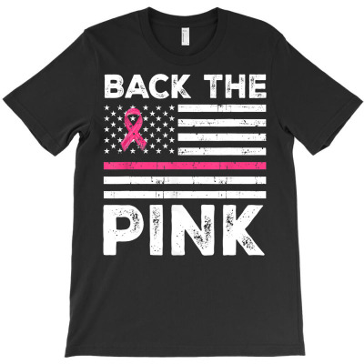 Back The Pink Ribbon T-shirt Designed By Bariteau Hannah