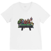 Avenger Billiard V-neck Tee | Artistshot