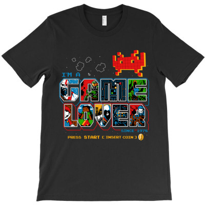 Video Game Lover T-shirt Designed By Bariteau Hannah