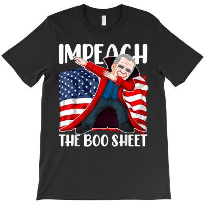 Impeach The Boo Sheet T-shirt Designed By Bariteau Hannah