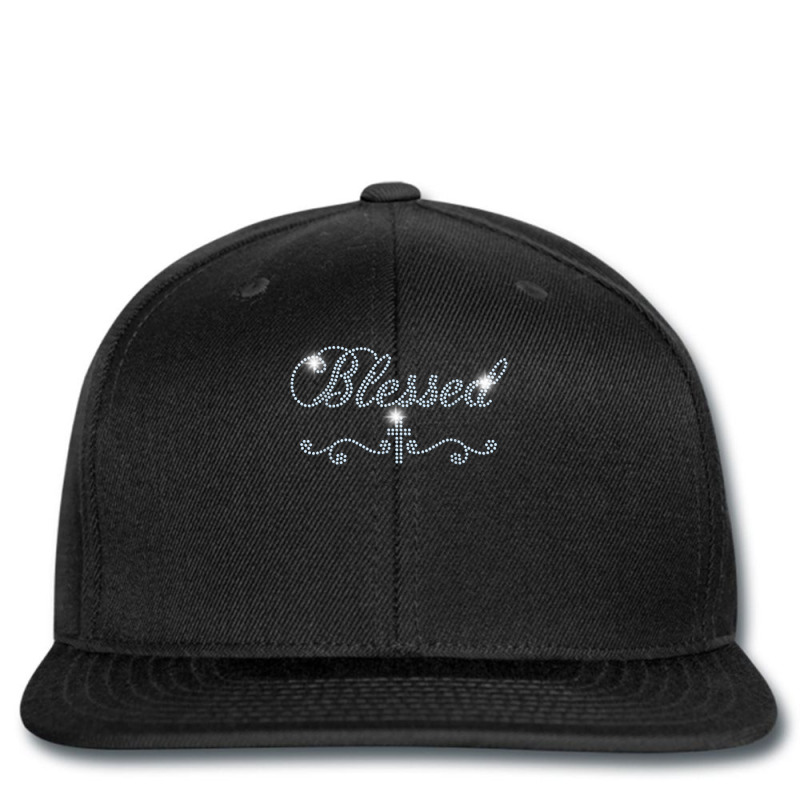 Blessed Bling Rhinestone Bling Women Mom Birth Day Gift T Shirt Printed hat by Gondran | Artistshot