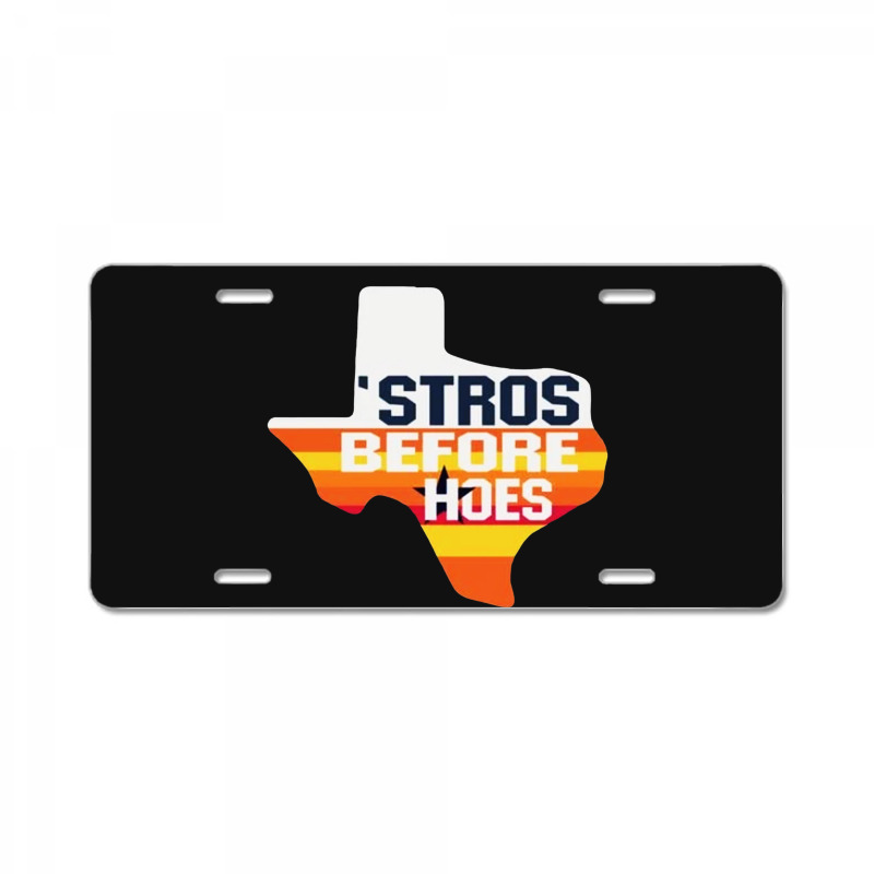 Custom Stros Before Hoes License Plate By Alex Marcus - Artistshot