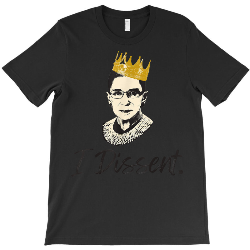 I Dissent Rbg Ruth Bader Ginsburg Lace Collar Graphic Womens T Shirt T-shirt | Artistshot