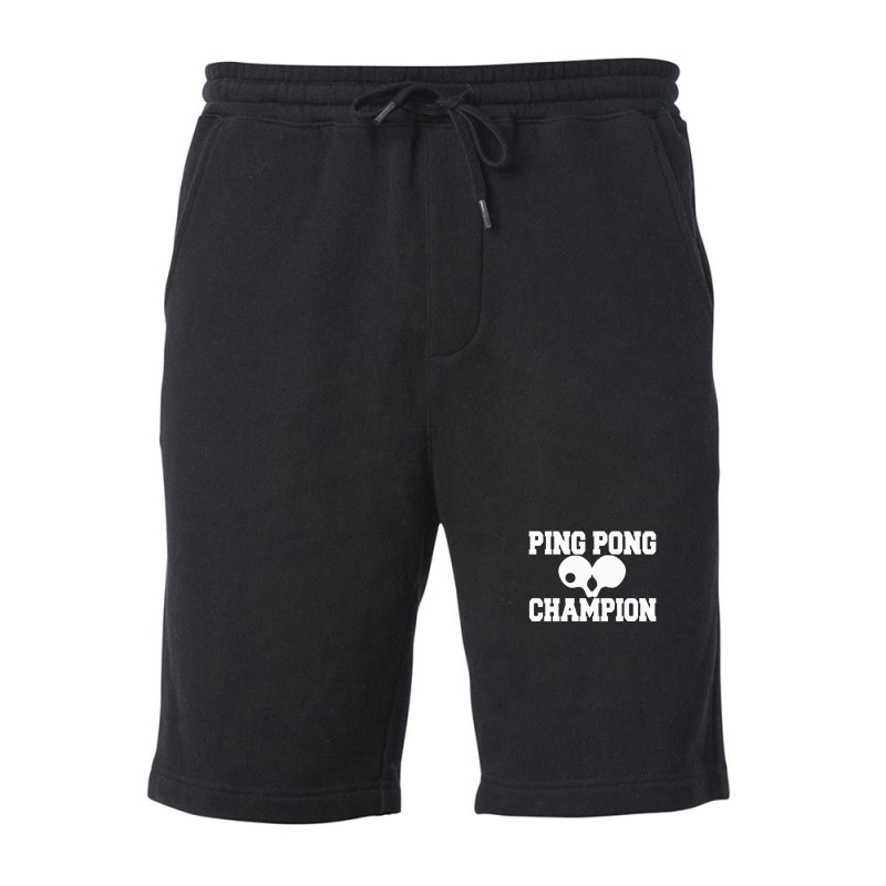 Ping Pong Champion Fleece Short by harry sul | Artistshot