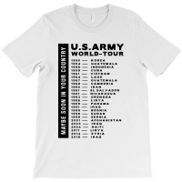 Army World Tour T-shirt | Artistshot