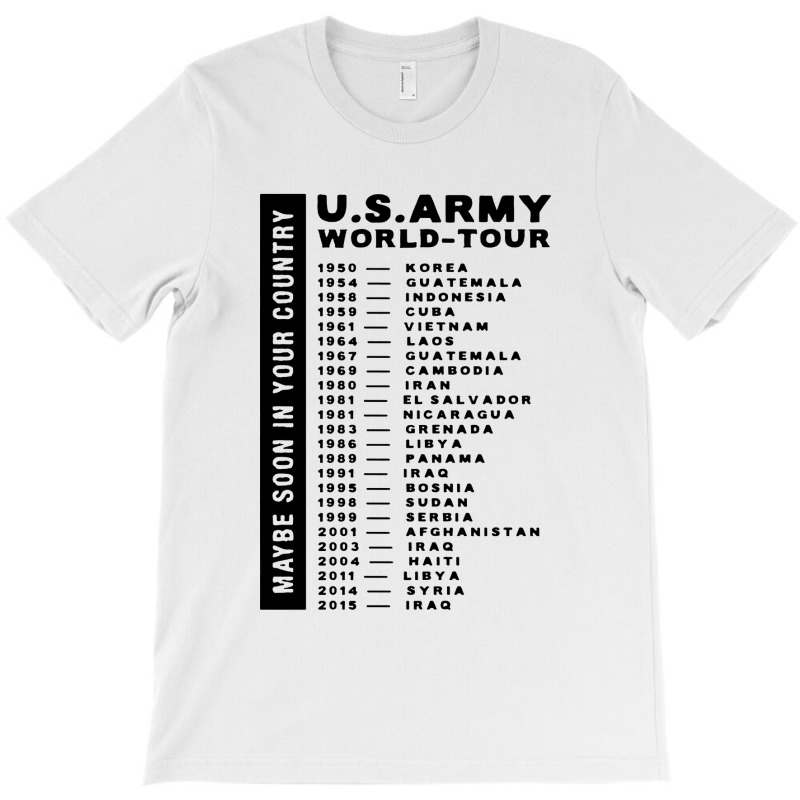 Army World Tour T-shirt | Artistshot