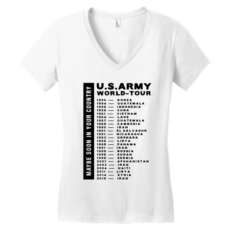 Army World Tour Women's V-neck T-shirt | Artistshot