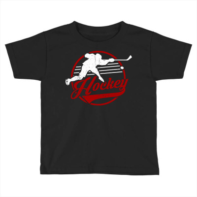Ice Hockey Tshirt Club Floorball Hockey Stick (2) Toddler T-shirt Designed By Chuart