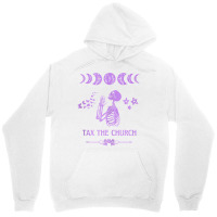 Pro Choice Purple Tax The Church Feminism And Goth Skeleton Tank Top Unisex Hoodie | Artistshot