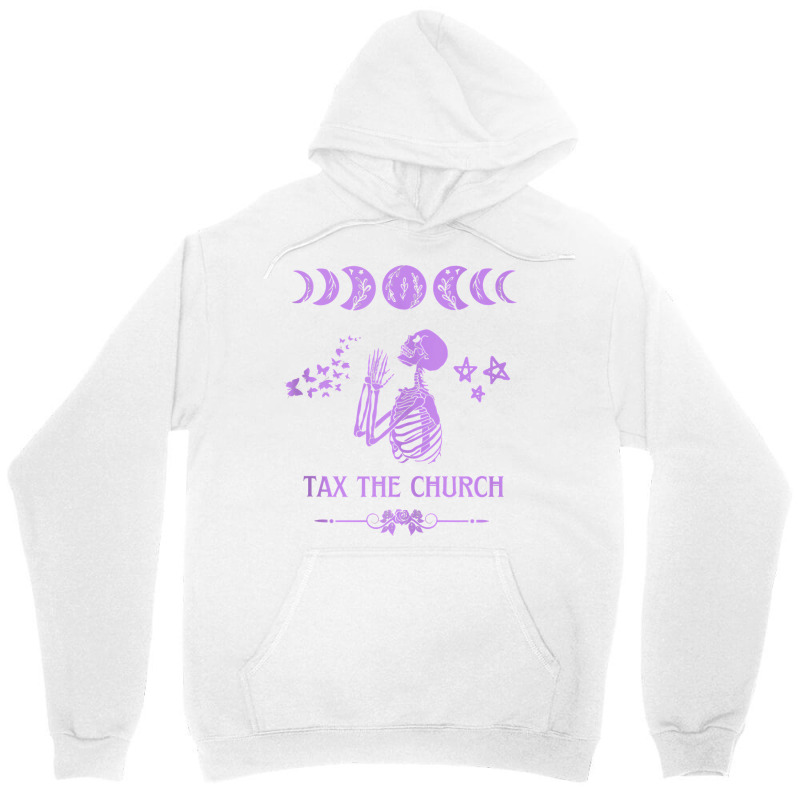 Pro Choice Purple Tax The Church Feminism And Goth Skeleton Tank Top Unisex Hoodie | Artistshot