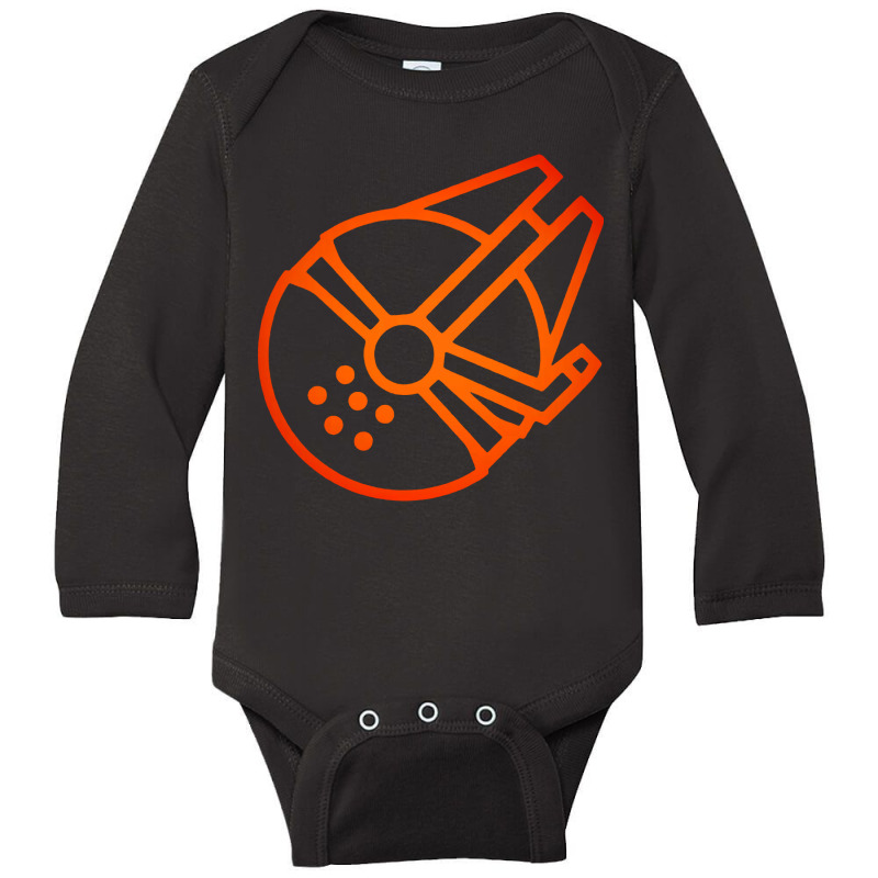 Millennium Falcon Long Sleeve Baby Bodysuit | Artistshot